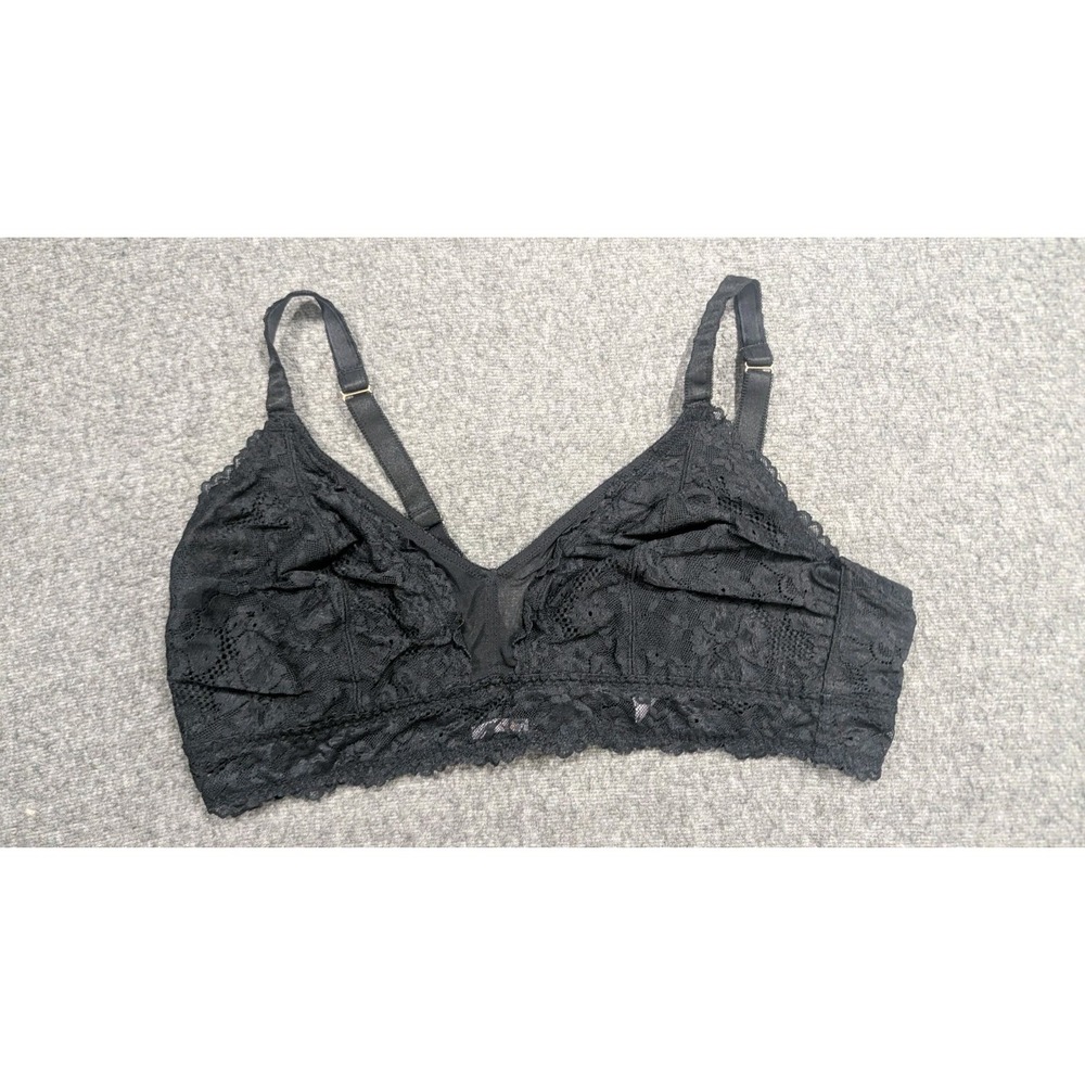 Savage X Fenty Bra Womens 3X Black Lace Bralette Whimsigoth Fairy Dark Academia‎
